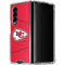 NFL Kansas City Chiefs Double Vision Galaxy Z Fold4 5G Clear Case